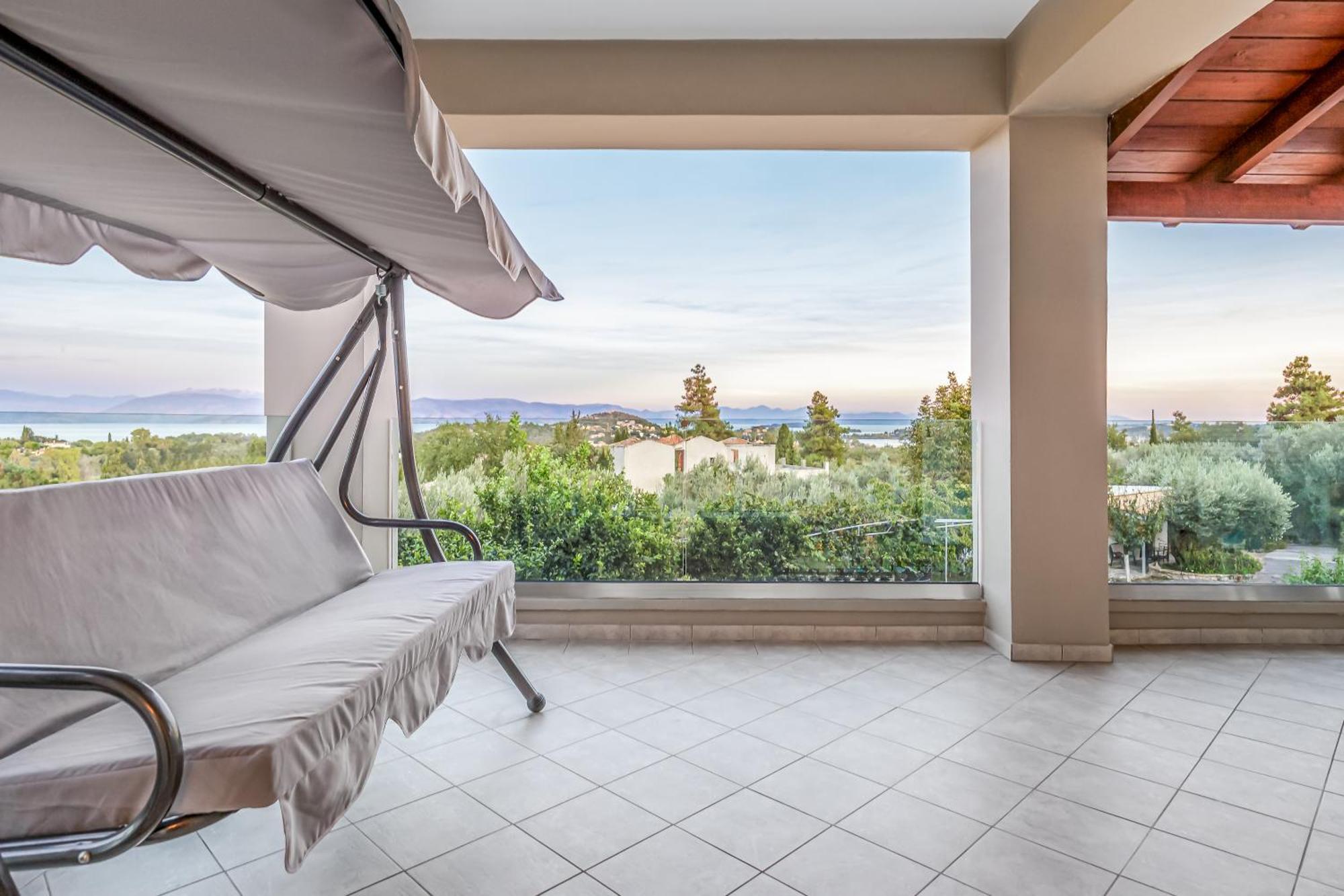 Villa Olivia Corfu - Amazing Sea-View 3 Bedroom Villa With A Pool Gazátika Exterior foto