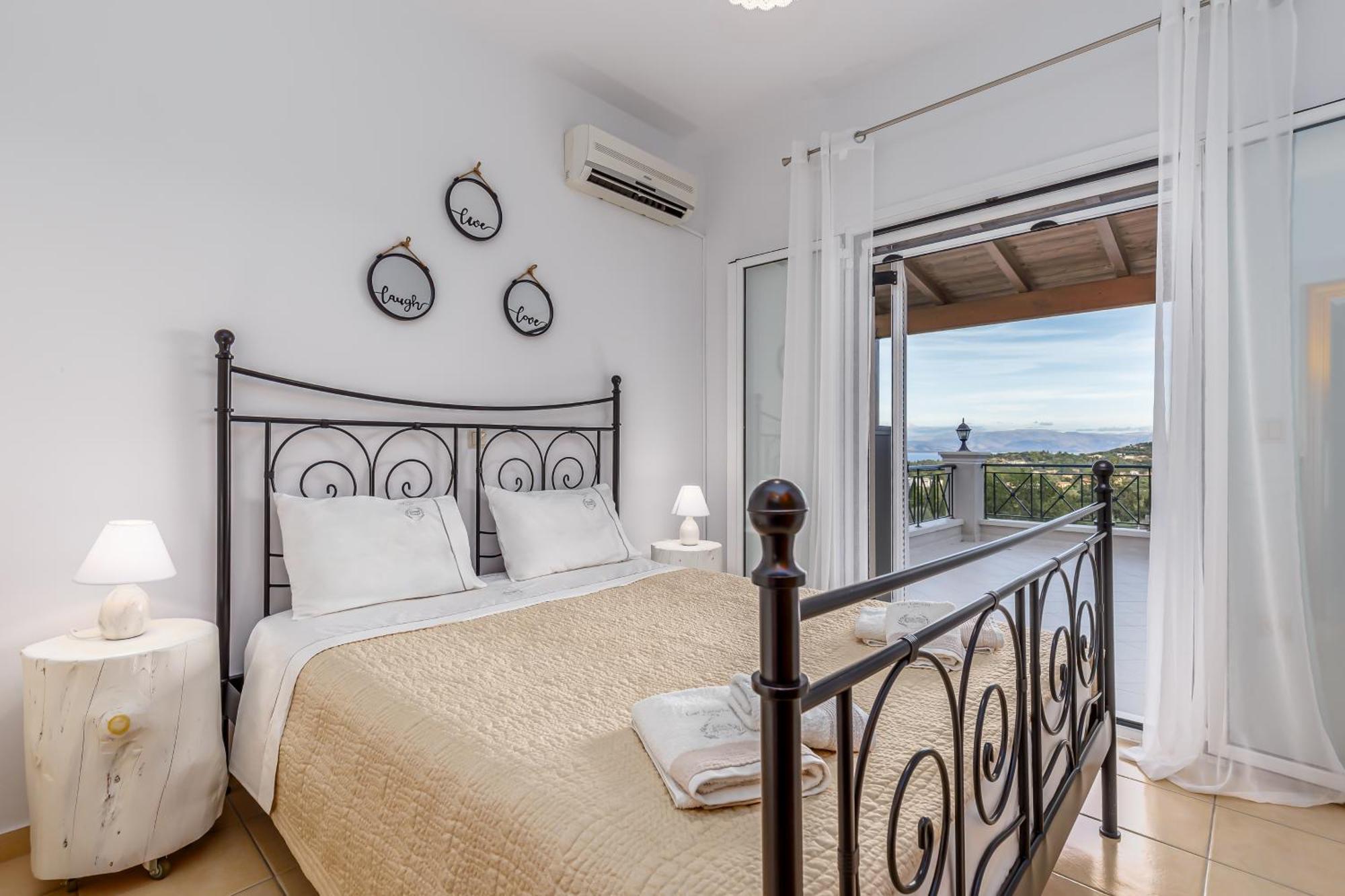 Villa Olivia Corfu - Amazing Sea-View 3 Bedroom Villa With A Pool Gazátika Exterior foto